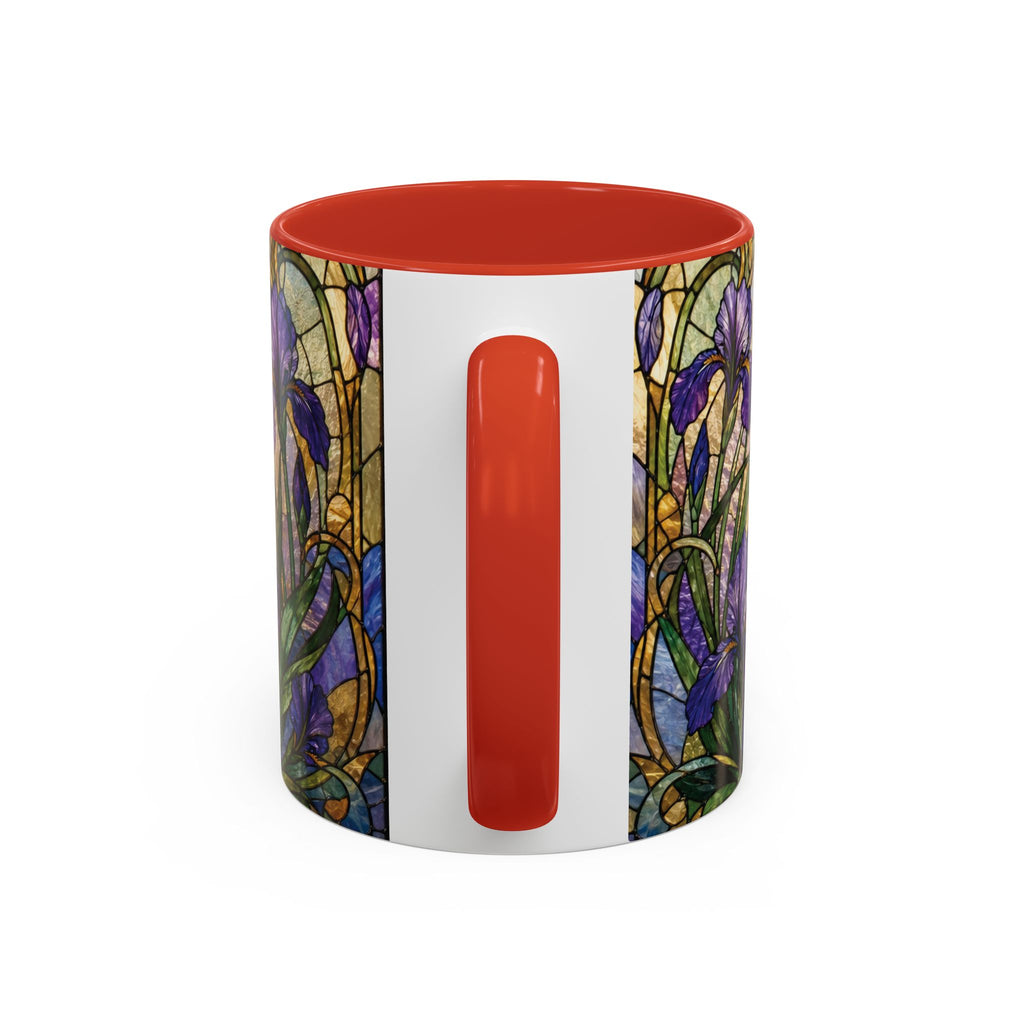 Custom Pet  Stained-Glass Accent Coffee Mug  - 11/15oz