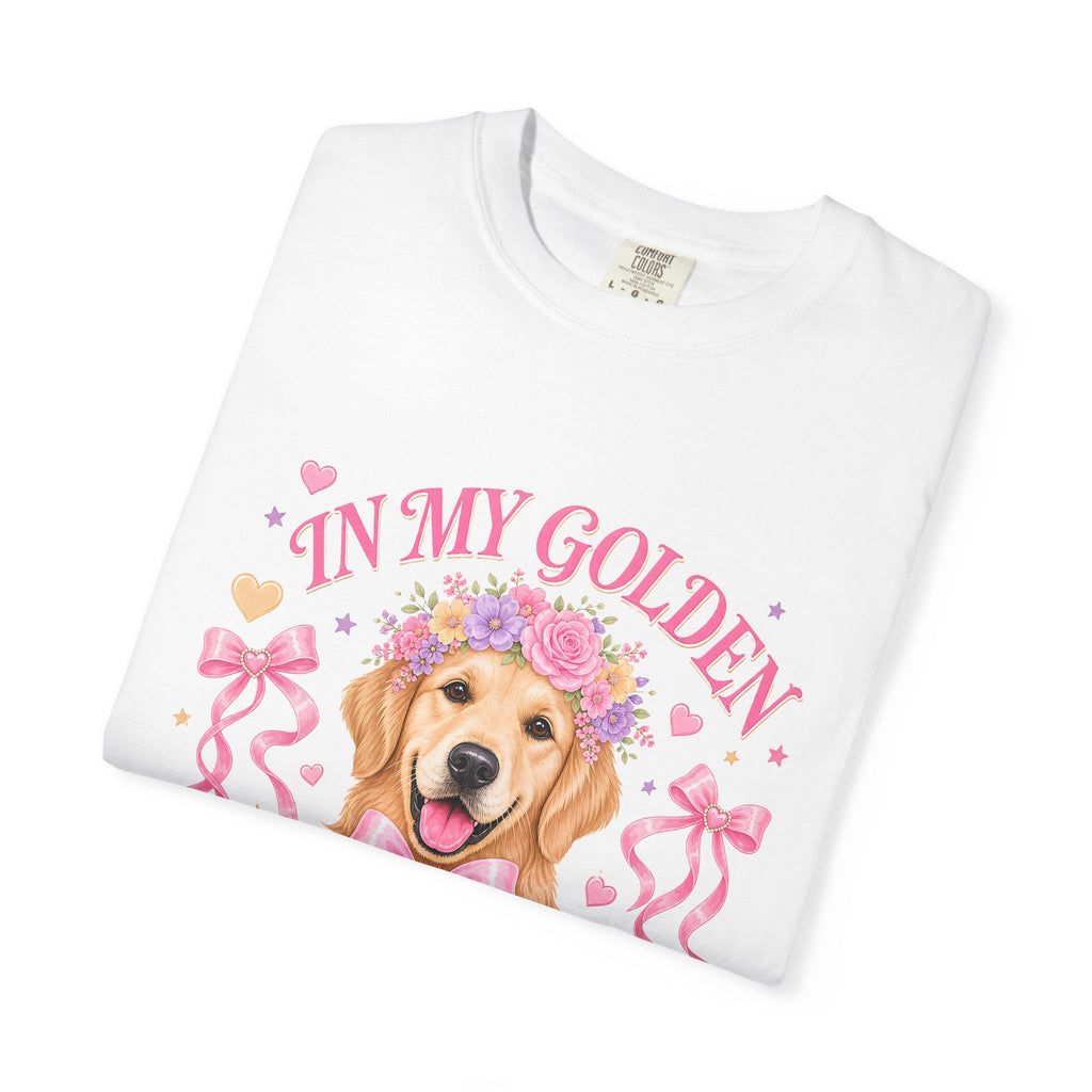 Golden Retriever Mom Era T-Shirt — 'In My Golden Retriever Mom Era' Pet Lover Tee