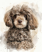 Watercolor Custom Pet Portrait – One Pet