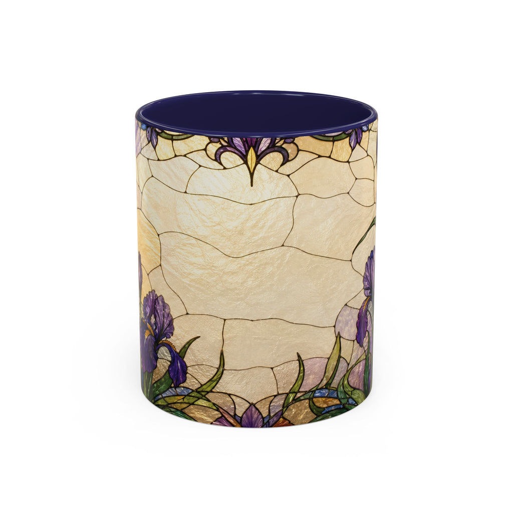 Custom Pet  Stained-Glass Accent Coffee Mug  - 11/15oz