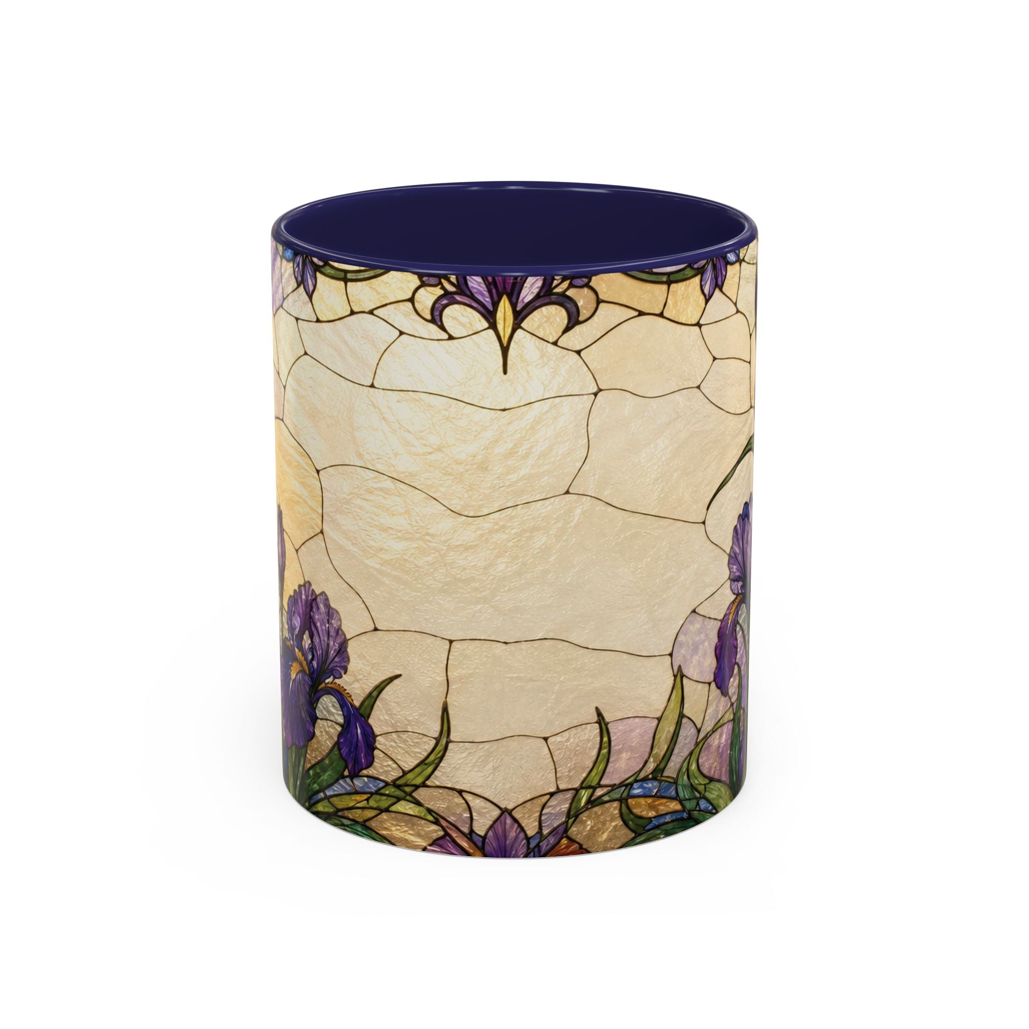 Custom Pet  Stained-Glass Accent Coffee Mug  - 11/15oz