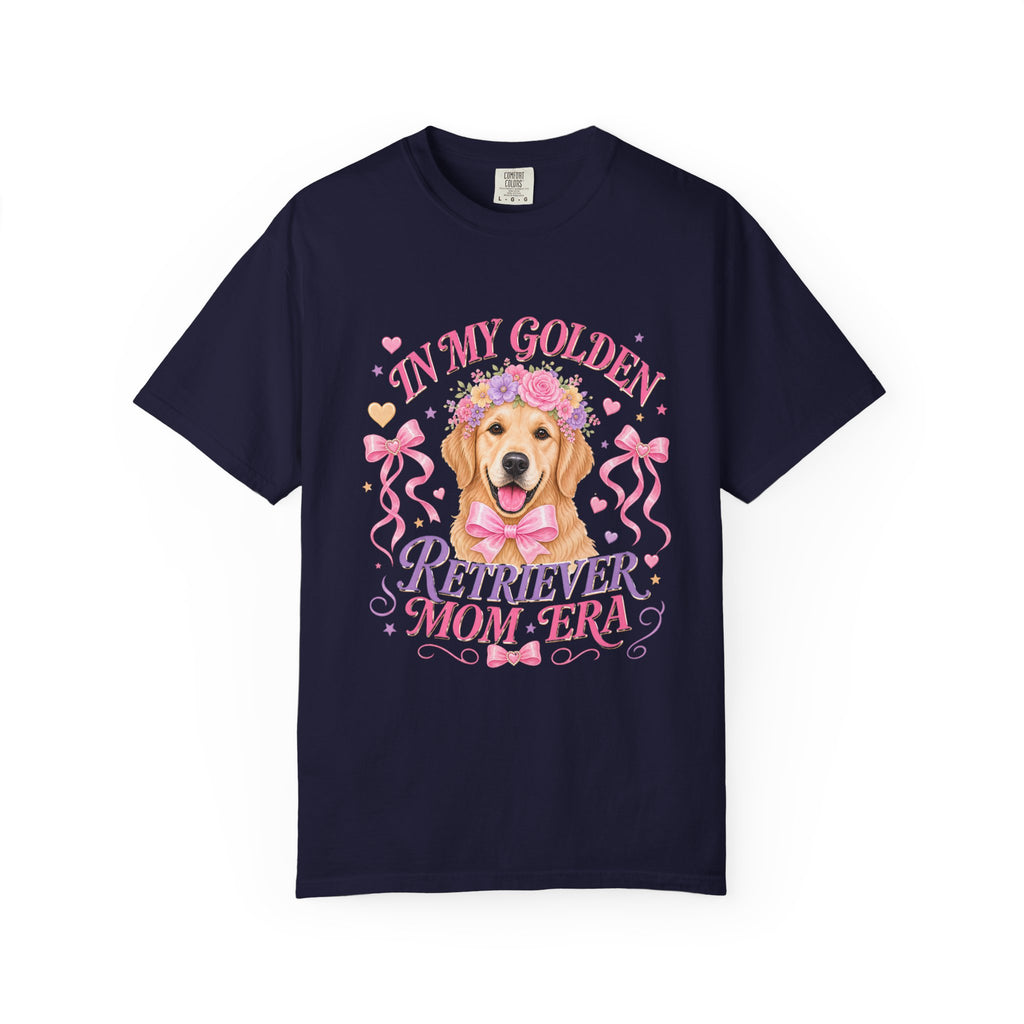 Golden Retriever Mom Era T-Shirt — 'In My Golden Retriever Mom Era' Pet Lover Tee