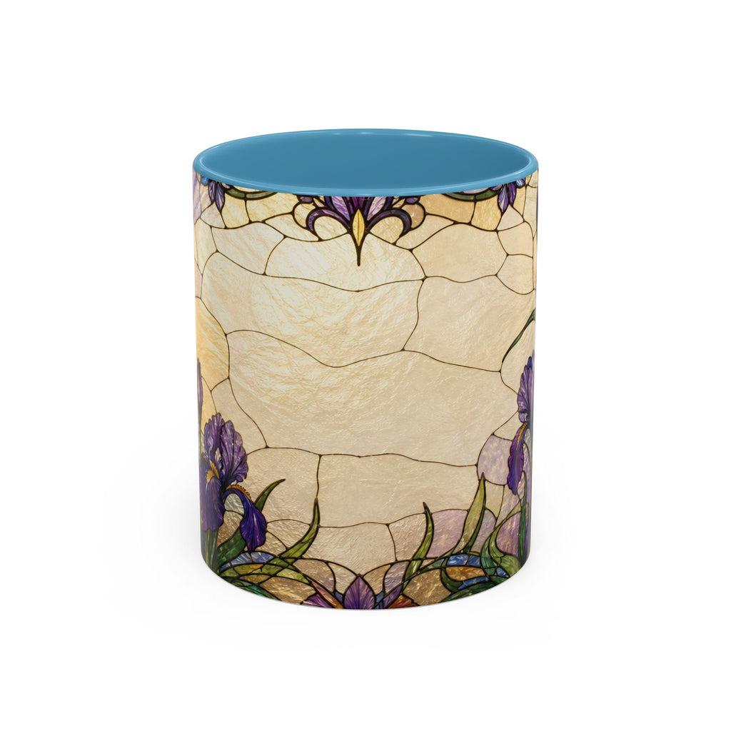 Custom Pet  Stained-Glass Accent Coffee Mug  - 11/15oz