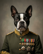 The Marshal - Custom pet canvas